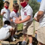 Children on Potato Day