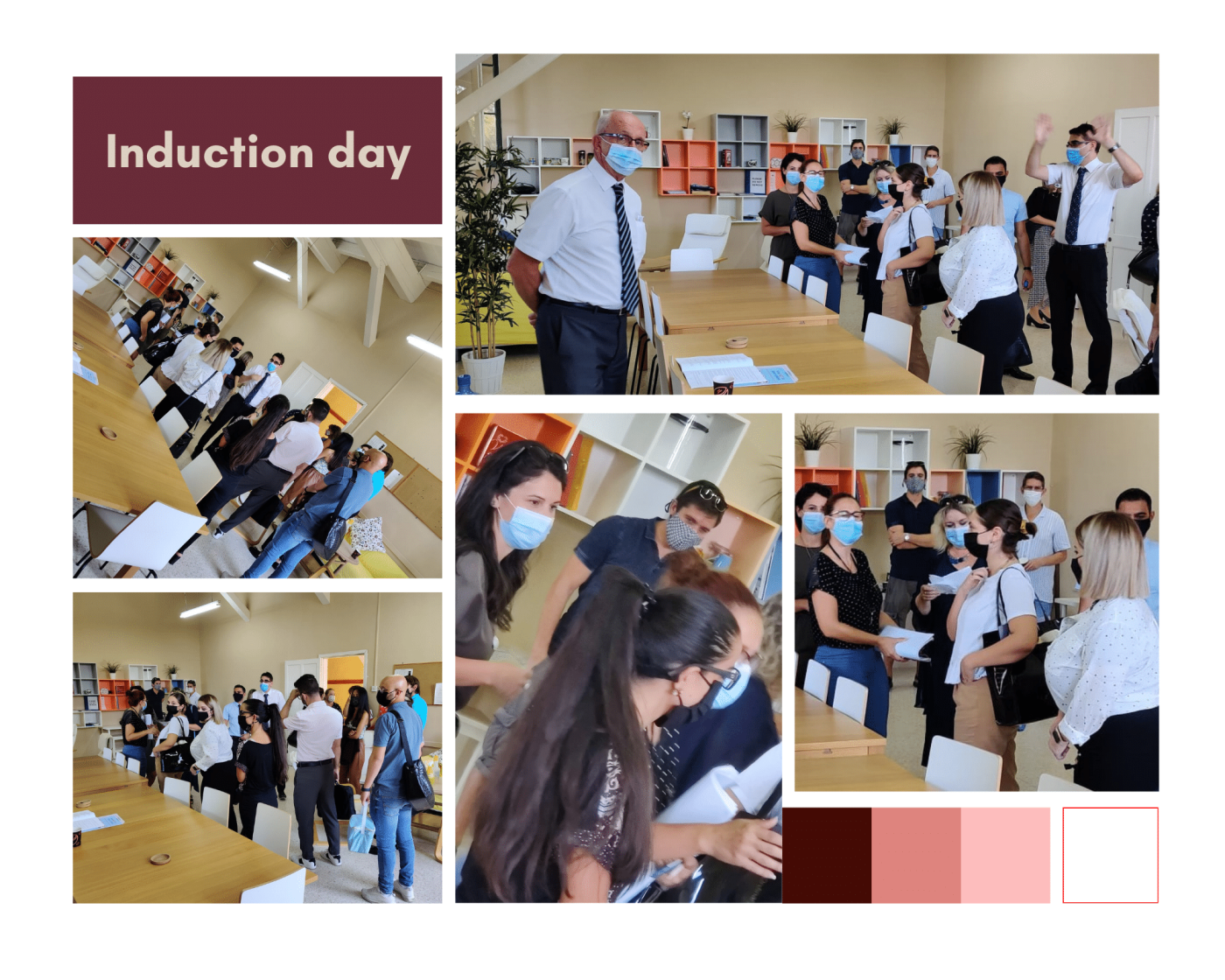 Induction for new staff