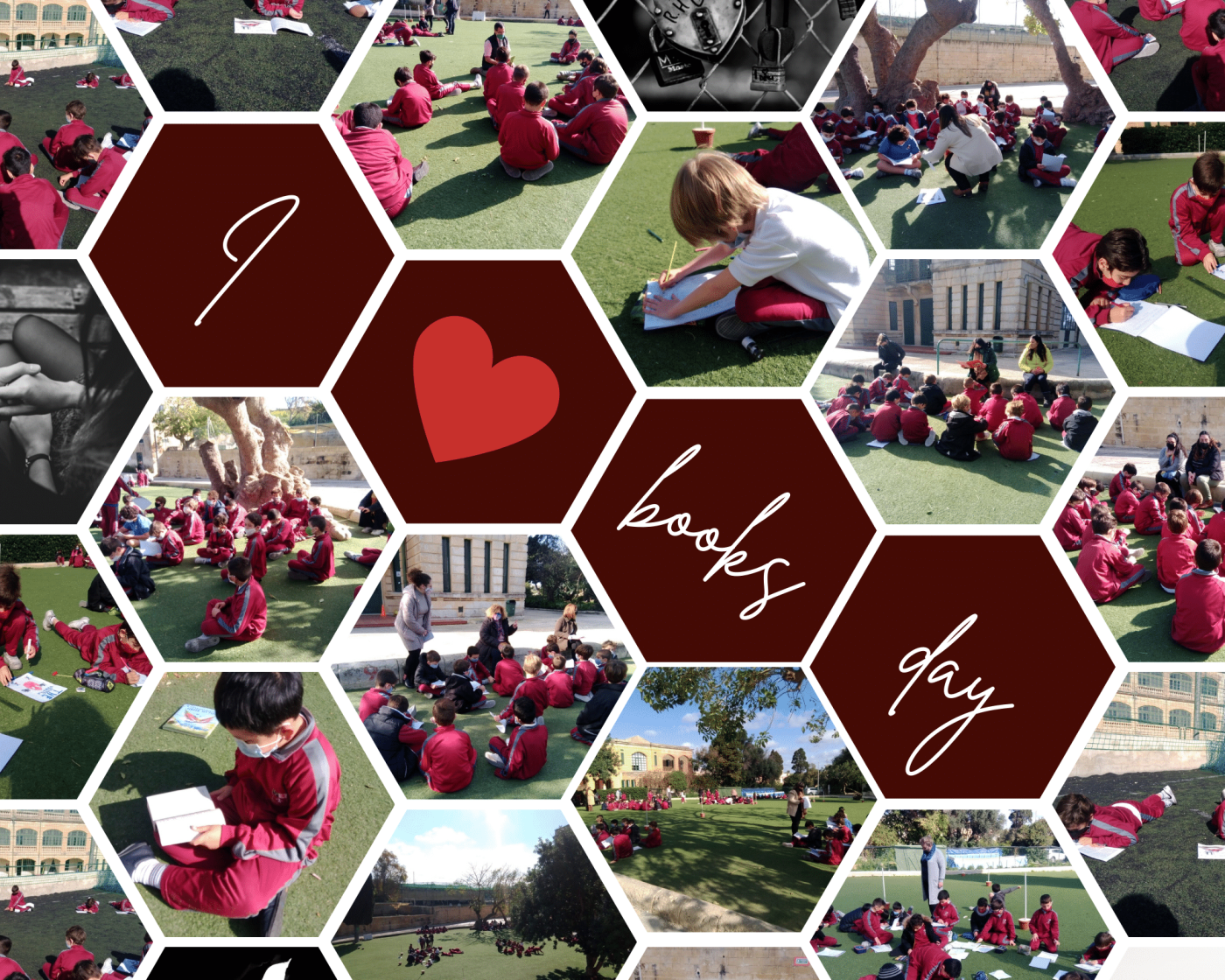 World Book Day in the sun