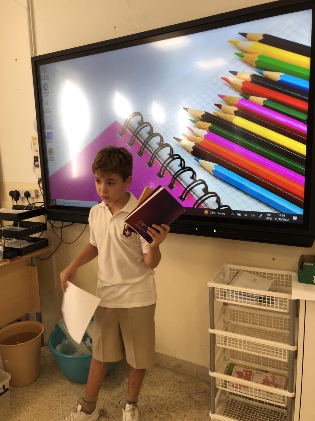 Maltese as a language for presentations