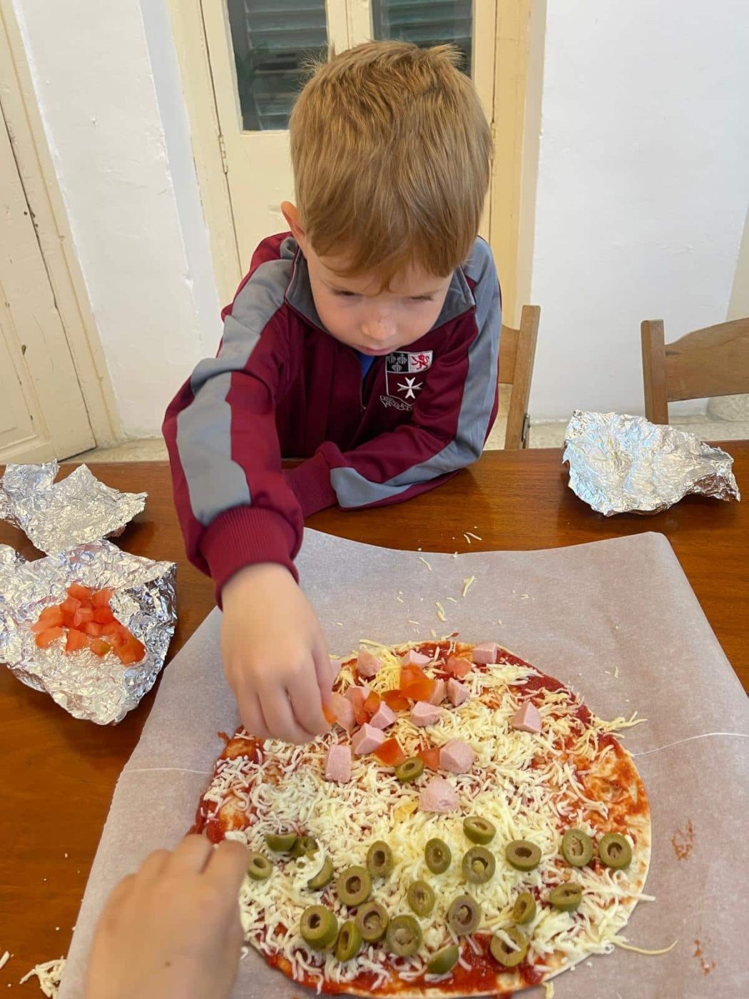 Learning English through … pizza!